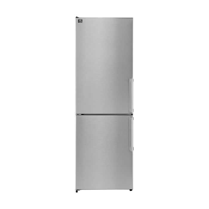 FORNO Guardia 23.4" Bottom Freezer Refrigerator Left Swing, 10.8 cu.ft, FFFFD1778-24LS
