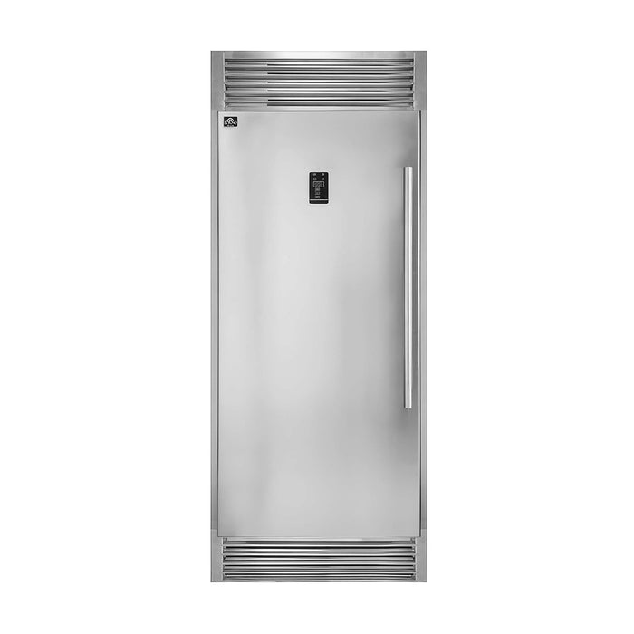 FORNO Rizzuto 28" Upright Convertible Freezer Left Swing with Decorative Grill - 32" Wide, FFFFD1933-32LS