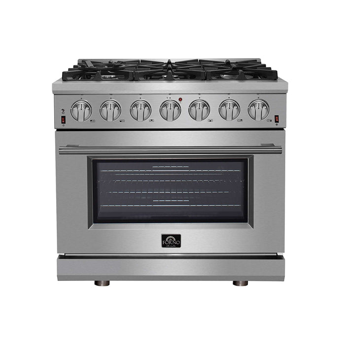 FORNO Massimo 36" Freestanding Gas Range, FFSGS6239-36