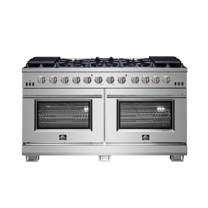 FORNO Capriasca 60" Freestanding Gas Range, FFSGS6260-60