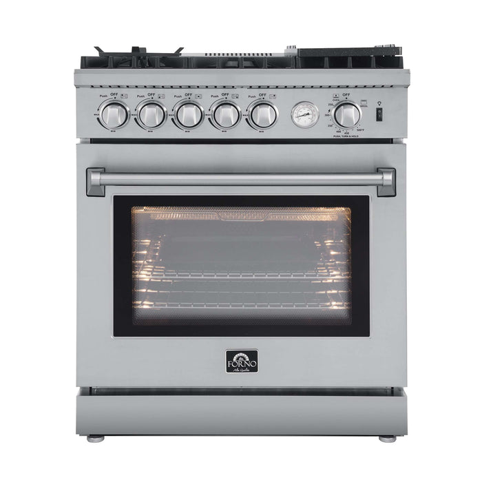 Forno Lazio 30" Freestanding Gas Range, FFSGS6276-30