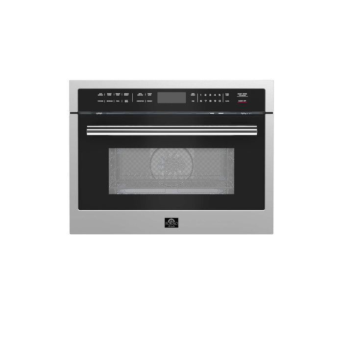 FORNO Oliena 24" 1750 Watt Compact Oven & 1000 Watt Microwave, 1.6 cu. ft, FMWDR3093-24