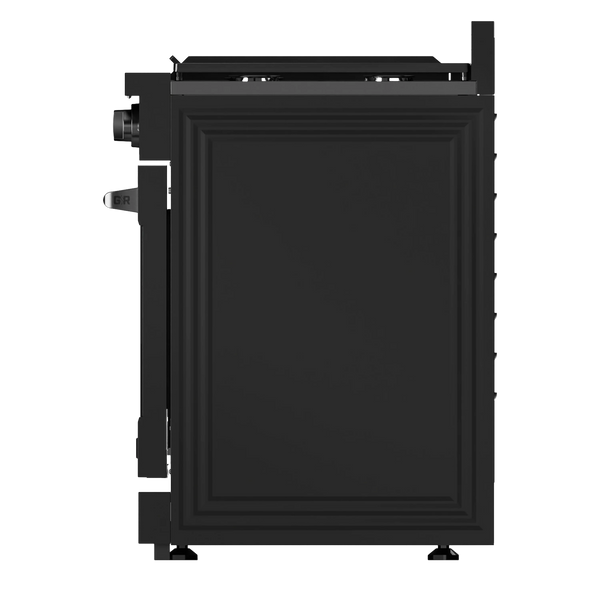 Gordon Ramsay by THOR Kitchen 48 in. Professional Gas Range with Double Oven in Black- RSG48EB