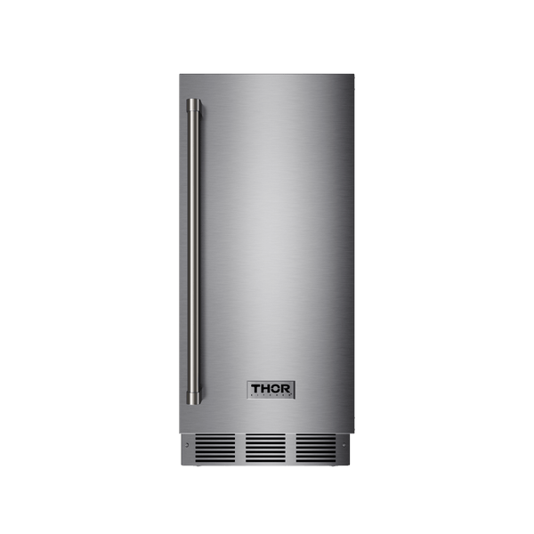 THOR Kitchen 15" Gourmet Ice Maker with Drain Pump in Stainless Steel- TIM1502