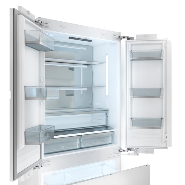 THOR Kitchen 36" Custom Panel Ready Built-In Refrigerator-  XRF3619BFP