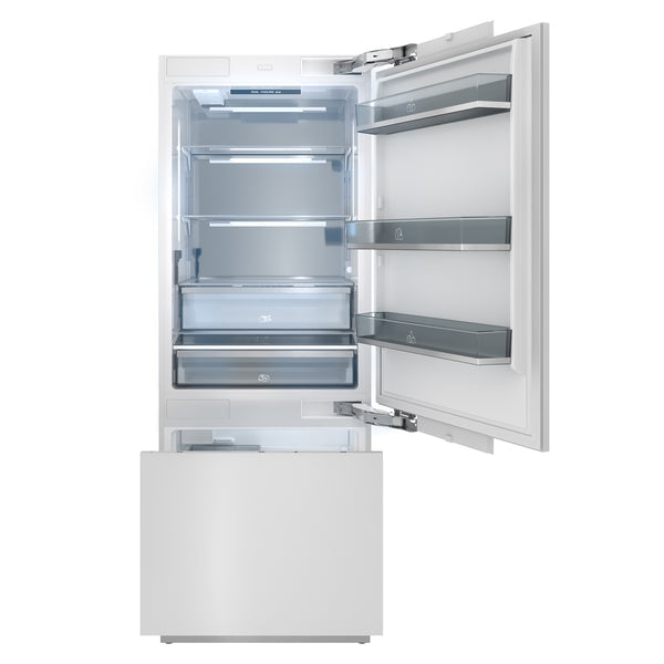 THOR Kitchen 30" Custom Panel Ready Built-In Refrigerator- XRF3016BBP