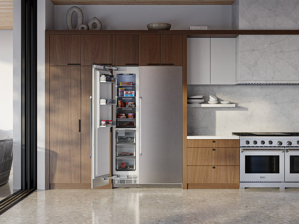 THOR Kitchen X-Series 18" Panel Ready Built-In Freezer Column with Automatic Ice Maker- XRF18CFZ