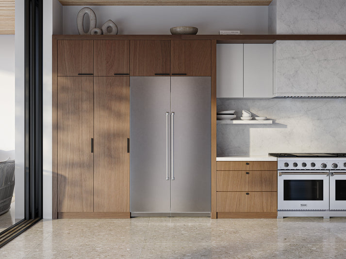 THOR Kitchen X-Series 24" 12.5 cu. ft. Stainless Steel Built-In Refrigerator Column with Interior Water Dispenser - XRF24CRF-SS