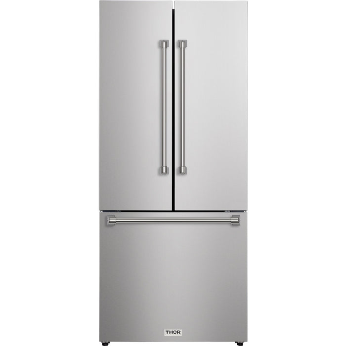 Gordon Ramsay by THOR Kitchen 36 in. French Door Counter Depth Refrige ...