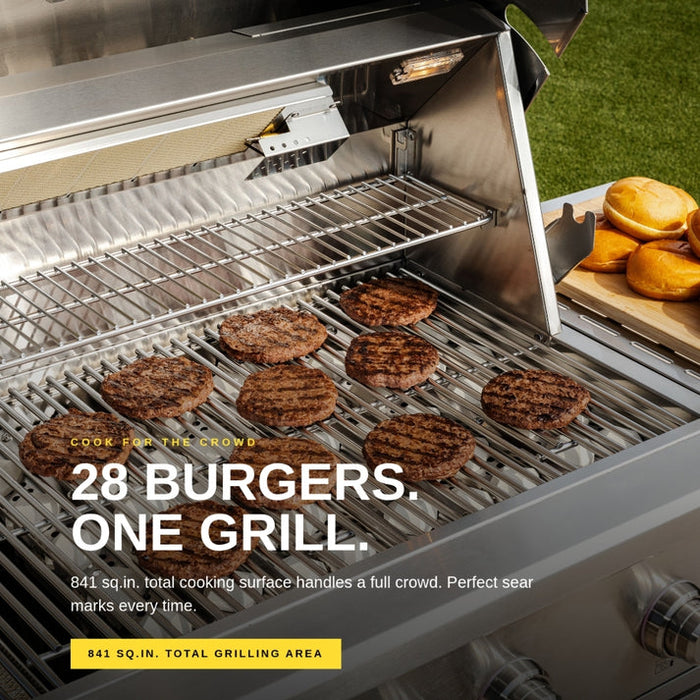 THOR Kitchen 36" Freestanding Professional Propane Gas Grill and Cart with 4 Burners and Rotisserie Kit - TPG3601