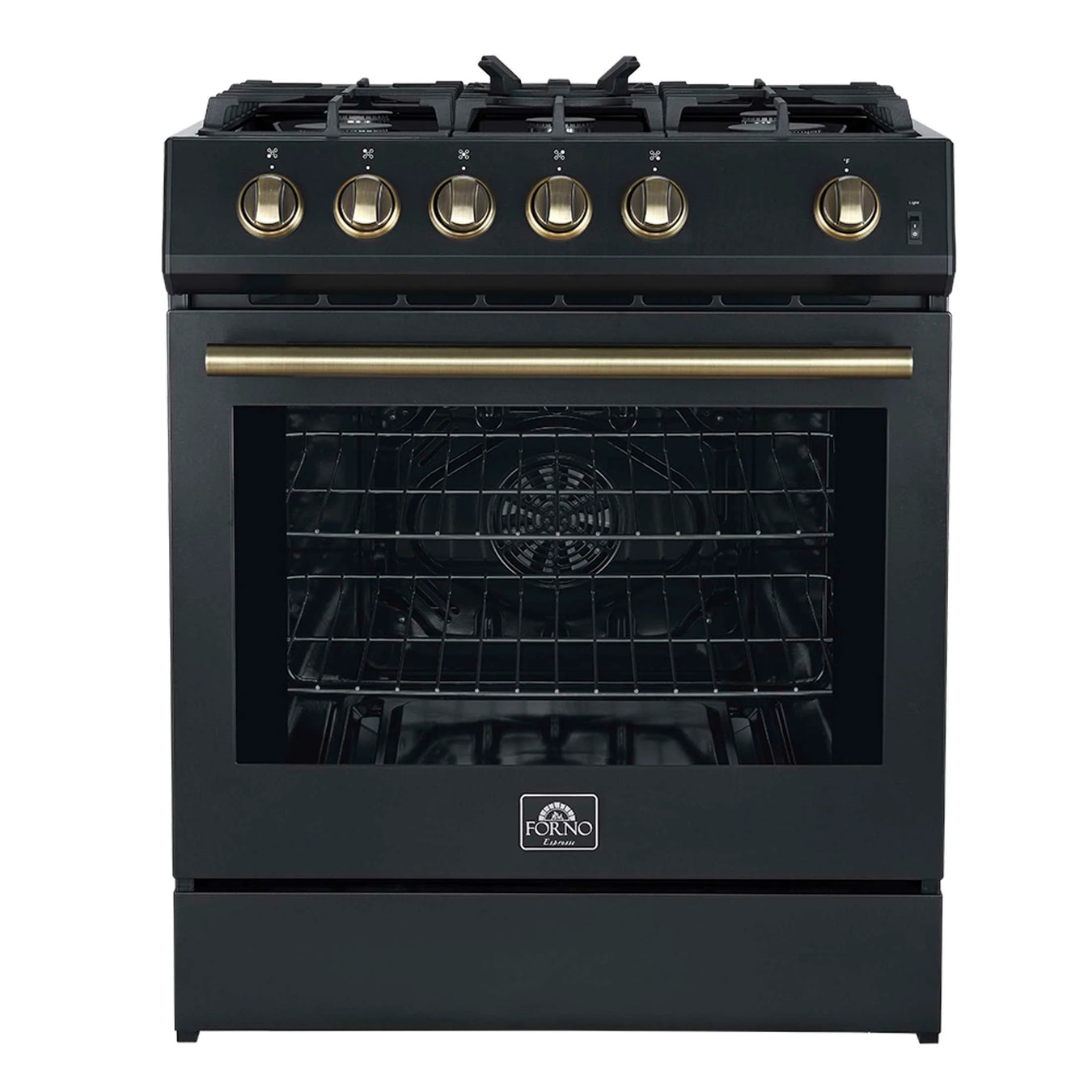 30 Inch Black Gas Ranges