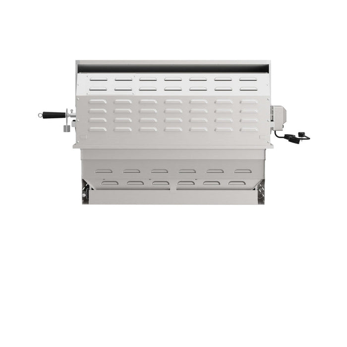 THOR Kitchen 36" Freestanding Professional Propane Gas Grill Head with 4 Burners and Rotisserie Kit - TPG3601-G