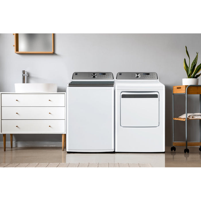 Kenmore, 7.0 cu. ft. Electric Dryer with Sensor Drying System- White, KM2669162
