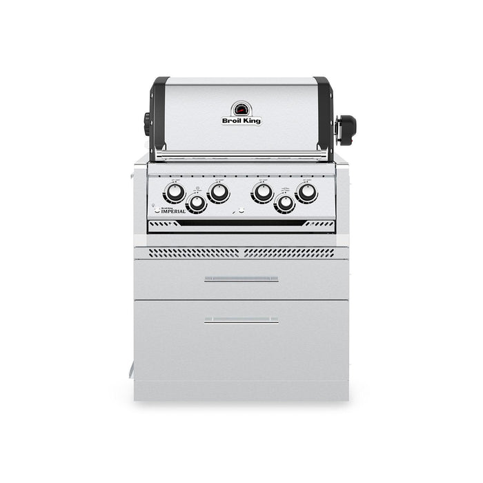 Broil King 31.5 in. 4-Burner Stainless Steel Cabinet - 805600
