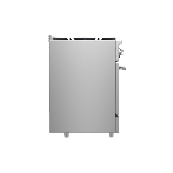 Forno Galiano 36" Freestanding Gas Range with 6 Italian Burners in Stainless Steel, FFSGS6244-36