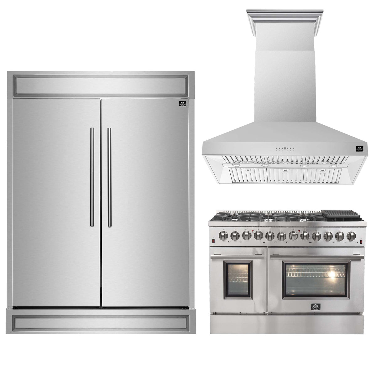 FORNO Premium 3-Piece Kitchen Bundle - 48