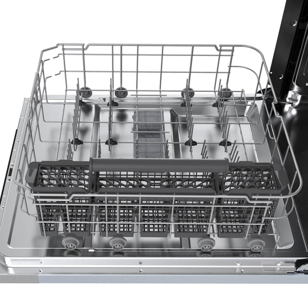 FORNO Rivestito 24" Built-In Panel-Ready Dishwasher, Ultra-Quiet 45 dB, Energy Star with Stainless Steel Interior- FDWBI8011-24