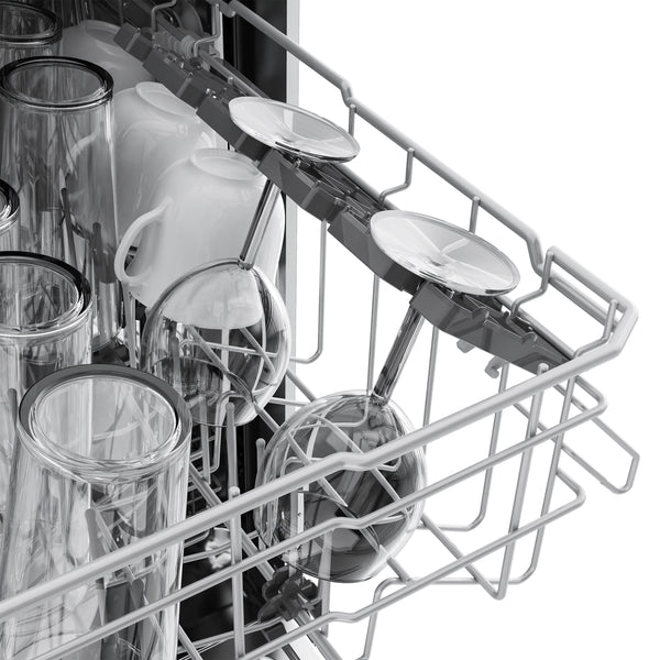 FORNO Rivestito 24" Built-In Panel-Ready Dishwasher, Ultra-Quiet 45 dB, Energy Star with Stainless Steel Interior- FDWBI8011-24