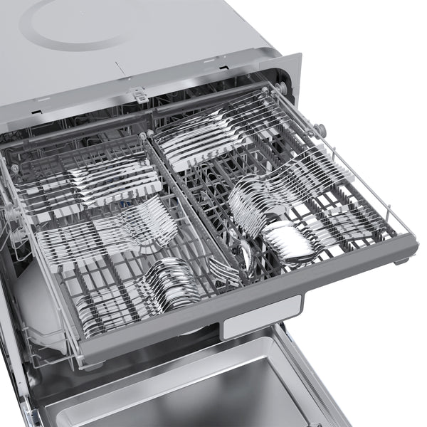 FORNO Rivestito 24" Built-In Panel-Ready Dishwasher, Ultra-Quiet 45 dB, Energy Star with Stainless Steel Interior- FDWBI8011-24