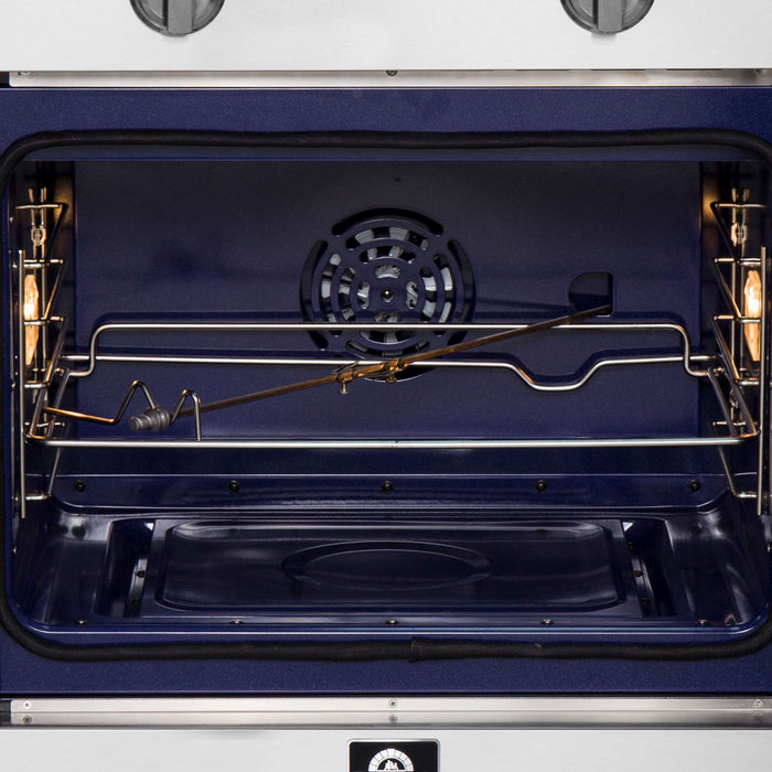 Forno Gallico 30" Electric French Door Wall Oven, FBOEL1371-30