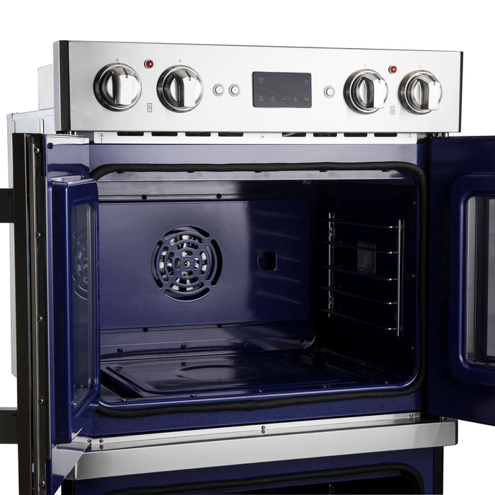Forno Gallico 30" Electric French Door Double Oven, FBOEL1388-30