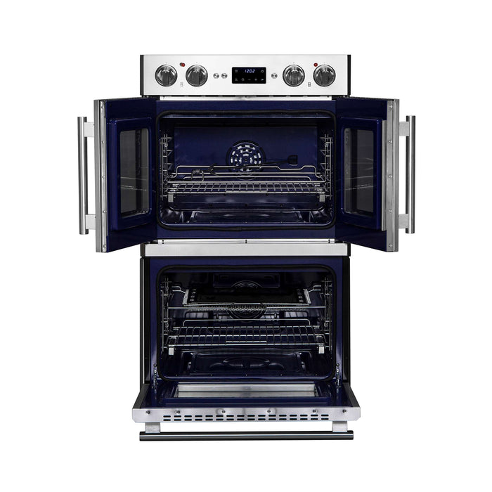 Forno Gallico 30" Electric French Door Double Oven, FBOEL1388-30