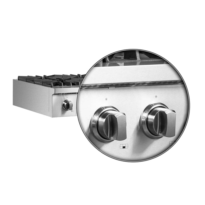 Forno Cossato Alta Qualita 36" Pro-Style Gas Rangetop, FCTGS5737-36
