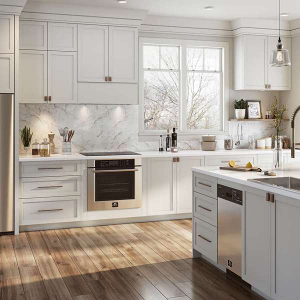 FORNO Villarosa 30" Built-In Single Wall Oven In Stainless Steel with Self-Clean, FBOEL1358-30