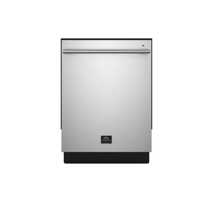 FORNO Espresso Bundle - 30" Electric Range, Under Cabinet Range Hood, 31" Refrigerator and 24" Dishwasher, FBDL-010-01US