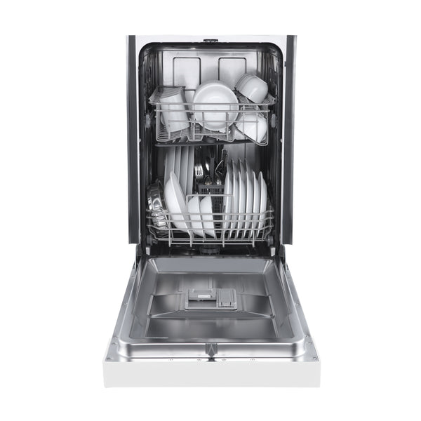 FORNO Polo 18" Built-in Dishwasher in White- FDWBI8041-18WHT