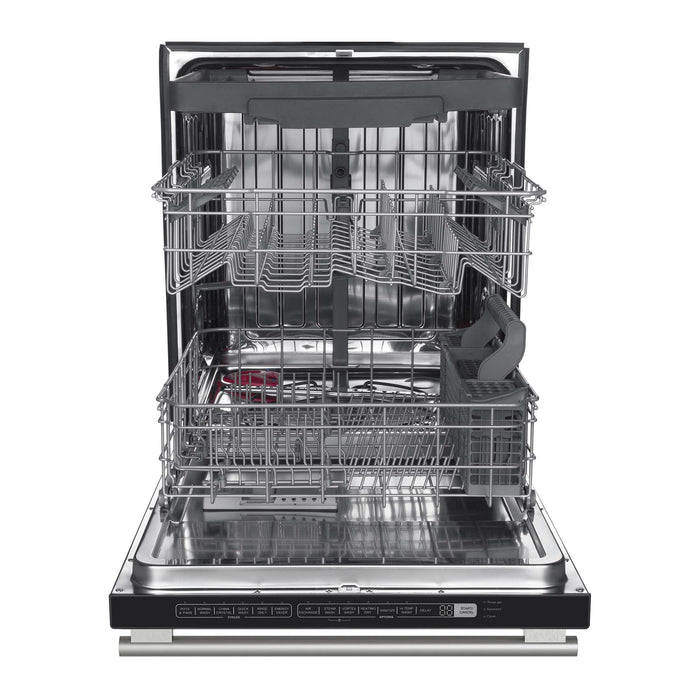 Forno Pozzo 24 " Built-In Tall Tub, Top Control,  Dishwasher, 49 dBA, Soil-Sensing Capable, ENERGY STAR, FDWBI8067-24BLK