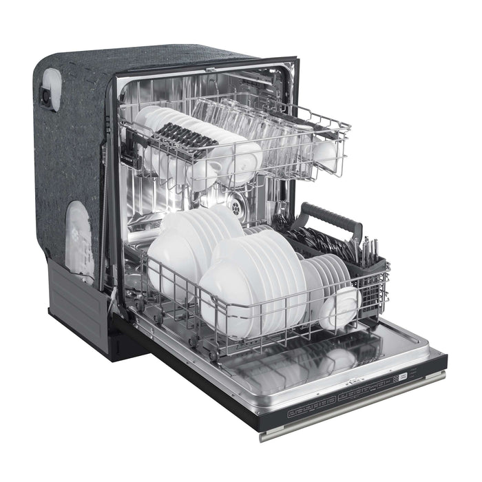 Forno Pozzo 24 " Built-In Tall Tub, Top Control,  Dishwasher, 49 dBA, Soil-Sensing Capable, ENERGY STAR, FDWBI8067-24BLK