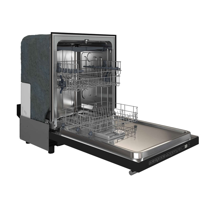 Forno Pozzo 24 " Built-In Tall Tub, Top Control,  Dishwasher, 49 dBA, Soil-Sensing Capable, ENERGY STAR, FDWBI8067-24BLK
