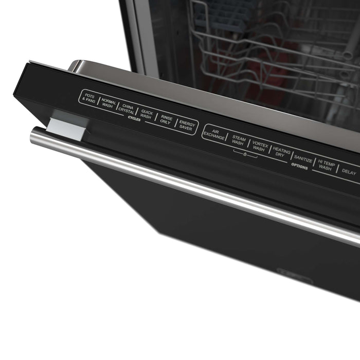 Forno Pozzo 24 " Built-In Tall Tub, Top Control,  Dishwasher, 49 dBA, Soil-Sensing Capable, ENERGY STAR, FDWBI8067-24BLK