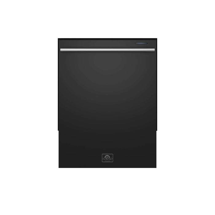 Forno Pozzo 24 " Built-In Tall Tub, Top Control,  Dishwasher, 49 dBA, Soil-Sensing Capable, ENERGY STAR, FDWBI8067-24BLK