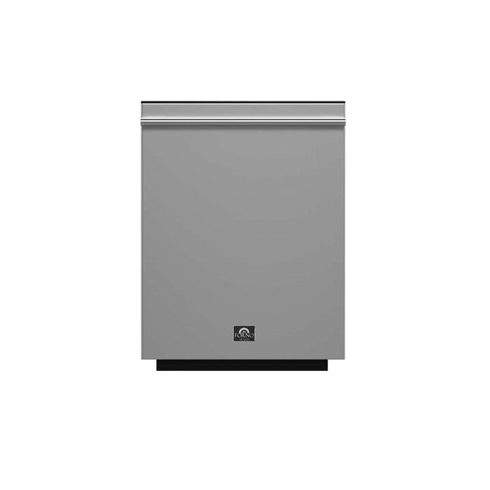 Forno Pozzo 24" Stainless-Steel Tall-tub, Top Control, SS Dishwasher, FDWBI8067-24S