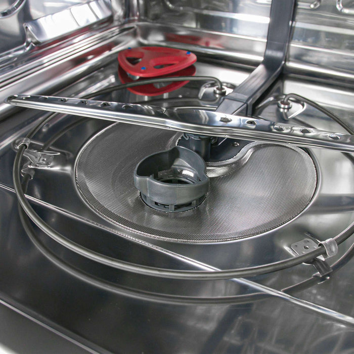 Forno Pozzo 24" Stainless-Steel Tall-tub, Top Control, SS Dishwasher, FDWBI8067-24S