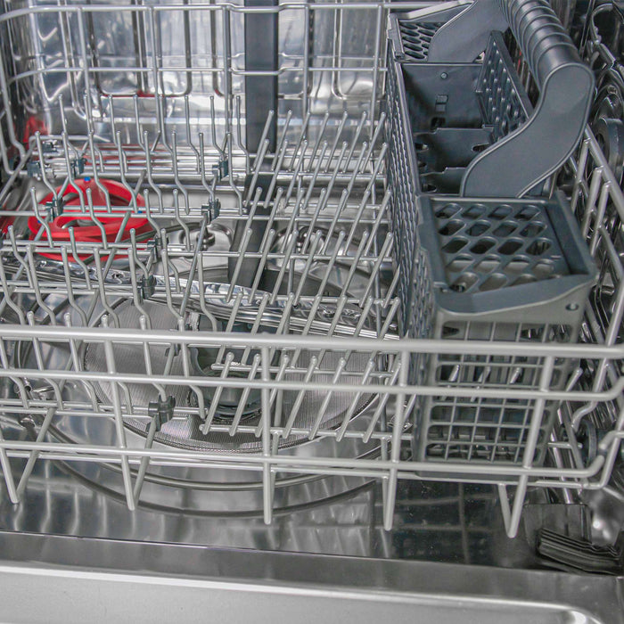 Forno Pozzo 24" Stainless-Steel Tall-tub, Top Control, SS Dishwasher, FDWBI8067-24S
