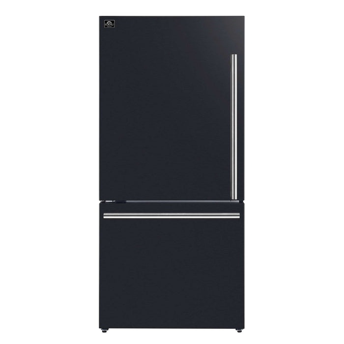 Forno Milano Espresso 31" Black with Ice Maker, FFFFD1786-31BLK