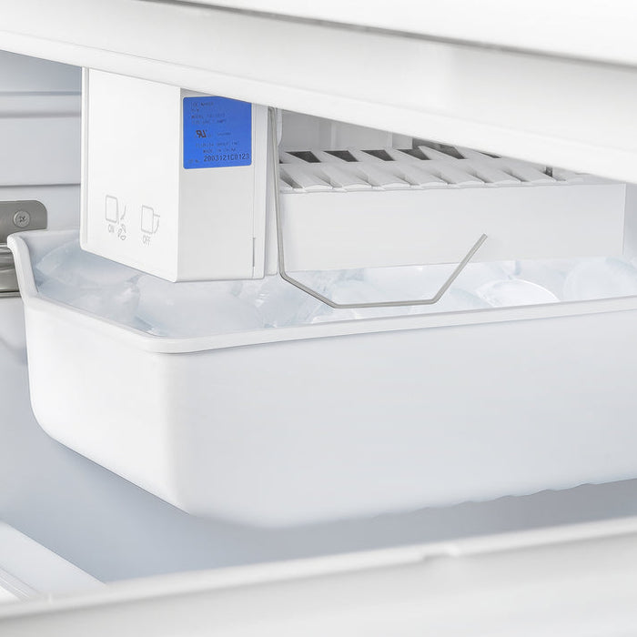 FORNO Gallipoli 30" 17.5 cu. ft. French Door Refrigerator in Stainless Steel with Ice Maker- FFFFD1974-31SB