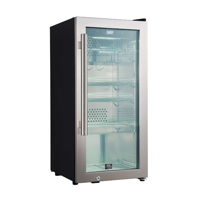 Forno Asciutto 16" Dry Aging Cabinet, Stainless Steel 304, 2.65 cu.ft., FFSDA6857-16