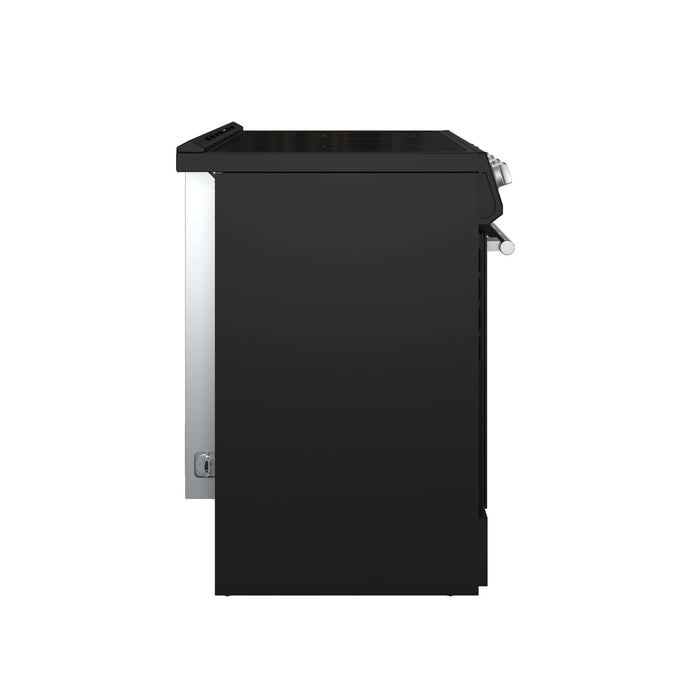 Forno Leonardo Espresso 30" Electric Range Black, FFSEL6012-30BLK