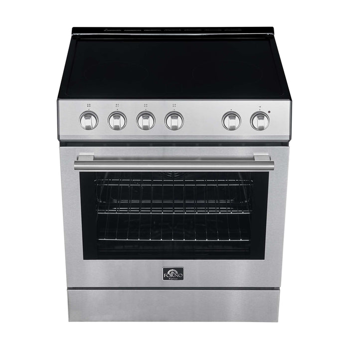 Forno Leonardo Espresso 30" Electric Range Stainless-Steel, FFSEL6012-30
