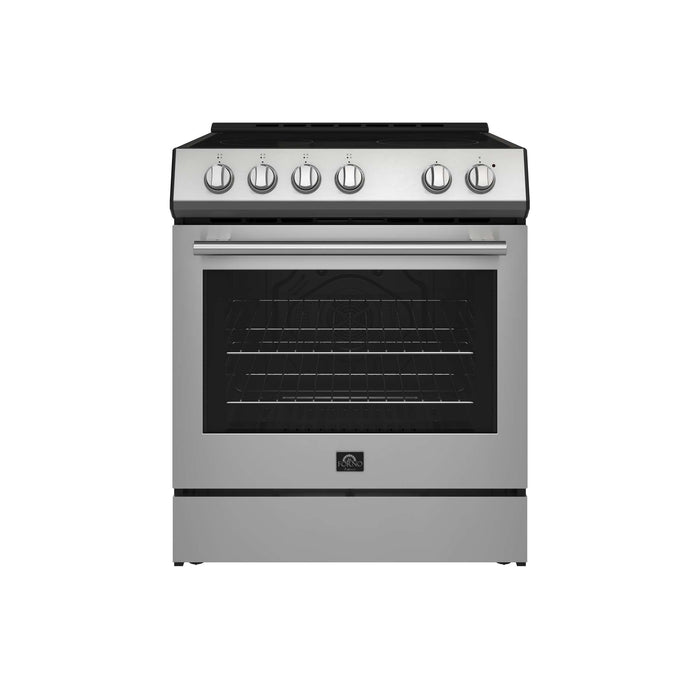 Forno Leonardo Espresso 30" Electric Range Stainless-Steel, FFSEL6012-30