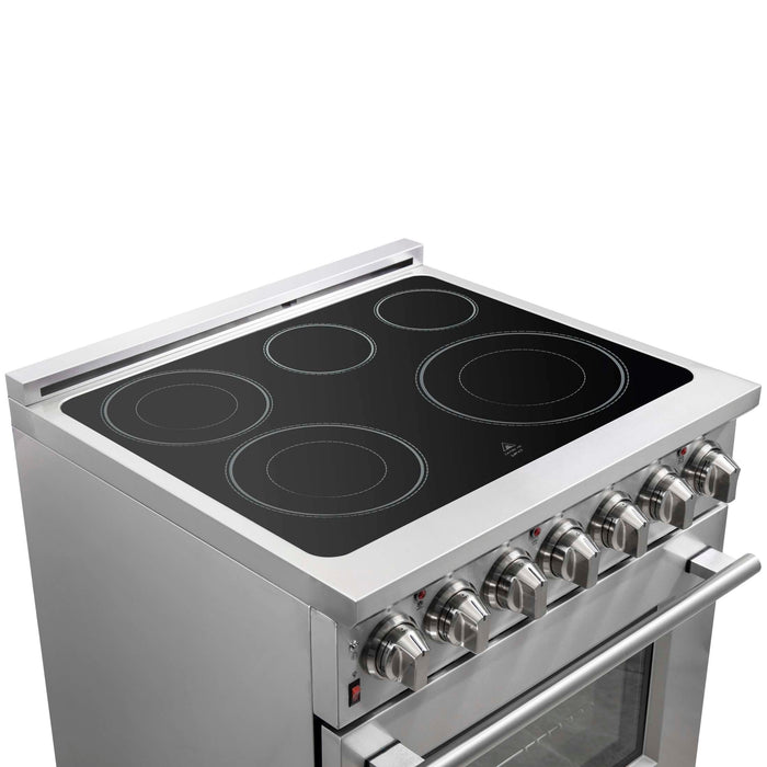 Forno Massimo 30" Freestanding Electric Range, FFSEL6020-30