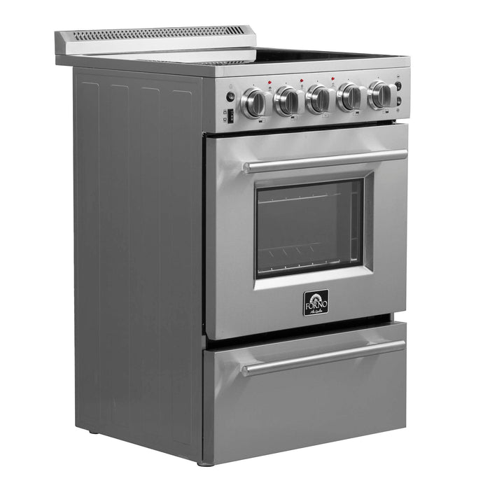 Forno Loiano 24" Freestanding Electric Range, FFSEL6069-24