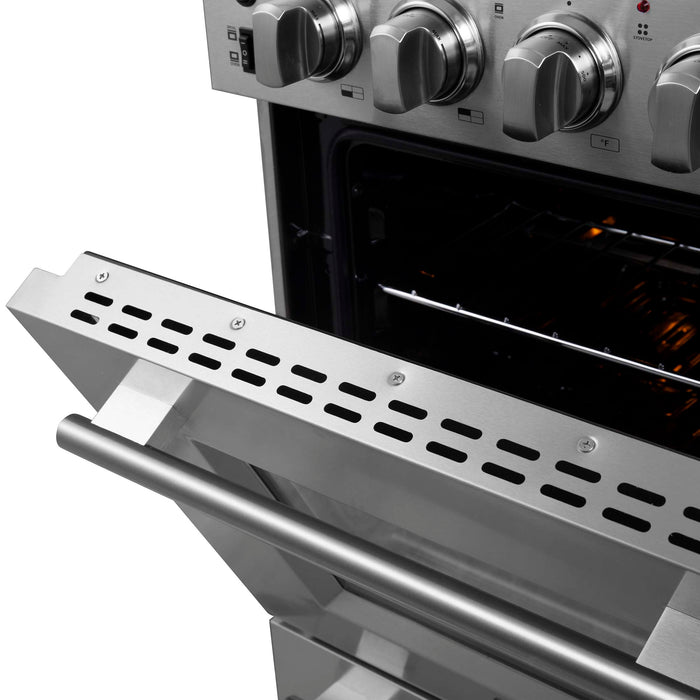 Forno Loiano 24" Freestanding Electric Range, FFSEL6069-24