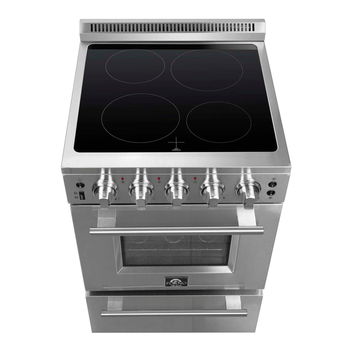 Forno Loiano 24" Freestanding Electric Range, FFSEL6069-24