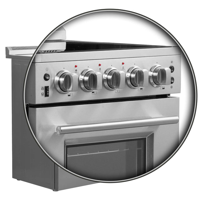 Forno Loiano 24" Freestanding Electric Range, FFSEL6069-24