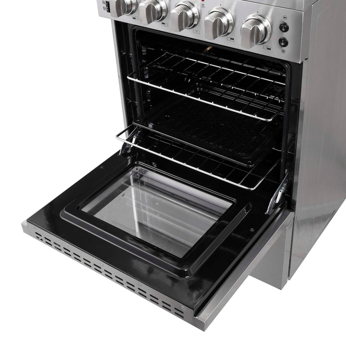 Forno Loiano 24" Freestanding Electric Range, FFSEL6069-24